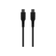 Fixed Liquid Silicone Cable USB-C FIXDLS-CC12-BK