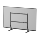 Neomounts Desk Mount DS45-430BL18 TV stand Adjustable Height 45-90"