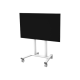 Neomounts Floor stand FL55-875WH1 TV trolley Adjustable Height 55-100" – 5