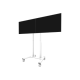 Neomounts Floor stand ADM-875WH2 Dual screen adapter Adjustable Height 42-65"