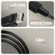 AXAGON Active cable RVD-HI20C2 DisplayPort to HDMI 1.8 m – 4