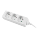 Lanberg Cable Power Strip 3M 3X French Outlets Quality-Grade Copper