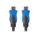 Lanberg HDMI M/M V2.0 Cable 4K CU, Black CA-HDMI-20CU-0018-BK 1.8 m – 2