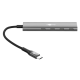 Goobay Slim 4-Port USB Hub USB-C to USB-C 5 Gbit/s – 3