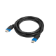 Lanberg HDMI CABLE M/M V2.1 8K 60HZ CCS CA-HDMI-30CC-0030-BK 3 m – 3