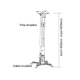 Sunne Projector Ceiling mount Tilt, Swivel – 4