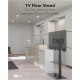 Goobay Floor stand TV Floor Stand Basic, Size L Swivel 37-70" – 9