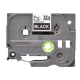 Brother TZe-325 Laminated Tape White on Black 8 m – 2