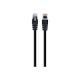 Cablexpert Patch Cord Cat.5e UTP 0.25m Black RJ-45