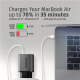 AXAGON Wall charger 67W, 2x port (USB-A + USB-C) PD3.0 ACU-PQ67 – 7