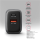 AXAGON Wall charger 67W, 2x port (USB-A + USB-C) PD3.0 ACU-PQ67 – 8