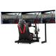 Next Level Racing Floor stand Tilt ELITE Free Standing Triple Add-On Monitor – 3