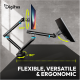 Digitus Desk Mount Tilt, rotation, pivot Dual design monitor mount, 2x 35", 35" – 7