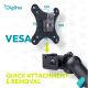 Digitus Desk Mount Tilt, rotation, pivot Single design monitor mount 35" – 6