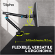 Digitus Desk Mount Tilt, rotation, pivot Single design monitor mount 35" – 7
