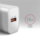 AXAGON Wallcharger 1x port USB-A, QC3.0 ACU-QC18W – 2