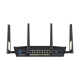 Asus Dual-band WiFi 7 AiMesh Extendable Performance Router RT-BE88U 10/100/1000 – 4