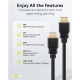 Goobay 80103 Soft HDMI High-Speed Cable with Ethernet 2 m – 3