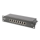Digitus 10" Network Set, 6U cabinet, shelf, PDU, 8-port switch, CAT 6 patch – 3