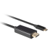 Lanberg USB-C to DisplayPort Cable, 3 m 4K CA-CMDP-10CU-0030-BK – 3