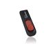 MEMORY DRIVE FLASH USB2 16GB/BLACK/RED AC008-16G-RKD A-DATA