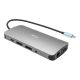 I-TEC USB-C Metal Nano Dock 3xDisplay+PD – 5