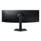 LCD Monitor SAMSUNG Dual QHD LCD Curved 49" – 2