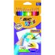 Bic Spalvoti pieštukai Aquacouleur 12 spalvų rinkinys 8575615