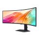 LCD Monitor SAMSUNG Dual QHD LCD Curved 49" – 17