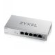 Zyxel Networks Gs1200-5hp V3, 5 Port Gigabit Poe+ Webmanaged Desktop Switch, 4X