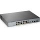 Zyxel Networks Gs1350-18hp, 18 Port Managed Cctv Poe Switch, Long Range, 250W – 2