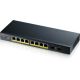 Zyxel Networks Gs1900-10hp V2, 8-port Gbe L2 Poe Smart Switch + 2 Sfp Slots,