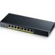 Zyxel Networks Gs1900-8hp V3, 8-port Gbe L2 Poe Smart Switch, 802.3at, Desktop,