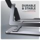 NB ACC STAND 10"-17.3"/ALUMINUM GREY STND-LAG AXAGON – 7