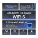 Wireless Router TP-LINK 5400 Mbps 3x10/100/1000M 1x2.5GbE ARCHERAX72PRO – 4