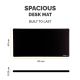DESK MAT BREYTA/BLACK 100139320 FELLOWES – 2