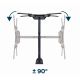 TV SET ACC WALL MOUNT 32-55"/WM-55ST-01 GEMBIRD – 3