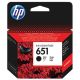 HP 651 (C2P10AE) Rašalinė kasetė, Juoda