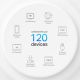 Wireless Router TP-LINK 1500 Mbps Mesh 1x10/100/1000M 1x2.5GbE – 5
