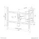 TV SET ACC WALL MOUNT/WL40-550BL16 NEOMOUNTS – 17