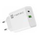 NATEC Charger Ribera USB-A+USB-C PD 20W