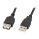 LANBERG CA-USBE-10CC-0007-BK ext cable – 2