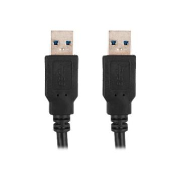 LANBERG cable USB-A M/M 3.0 1.8m black
