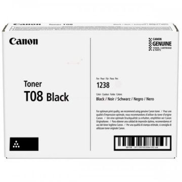 Canon T08 (3010C006) Lazerinė kasetė, Juoda
