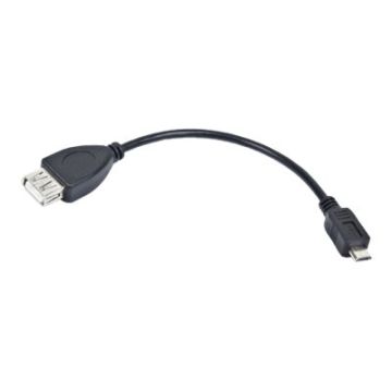 LANBERG usb micro-B M USB-A F 2.0 cable