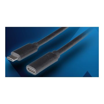LANBERG USB-C M/F 3.1 Cable 1.5M