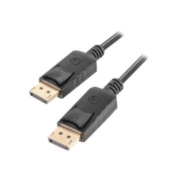 LANBERG DisplayPort M/M cable 0.5m 4K bl