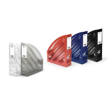Stovas dokumentams Forpus, 7cm, juodas, plastikinis