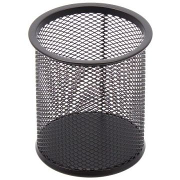 Pieštukinė Forpus, apvali, juoda, tuščia, perforuoto metalo  1005-014