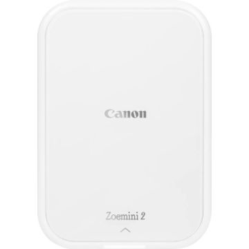 Canon Zoemini 2 Mobilus nuotraukų spausdintuvas spalvotas ZINK 2x 3'', Bluetooth, Balta